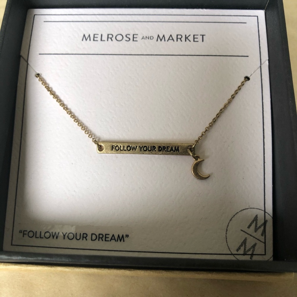 Melrose and market follow your dream 16” necklace